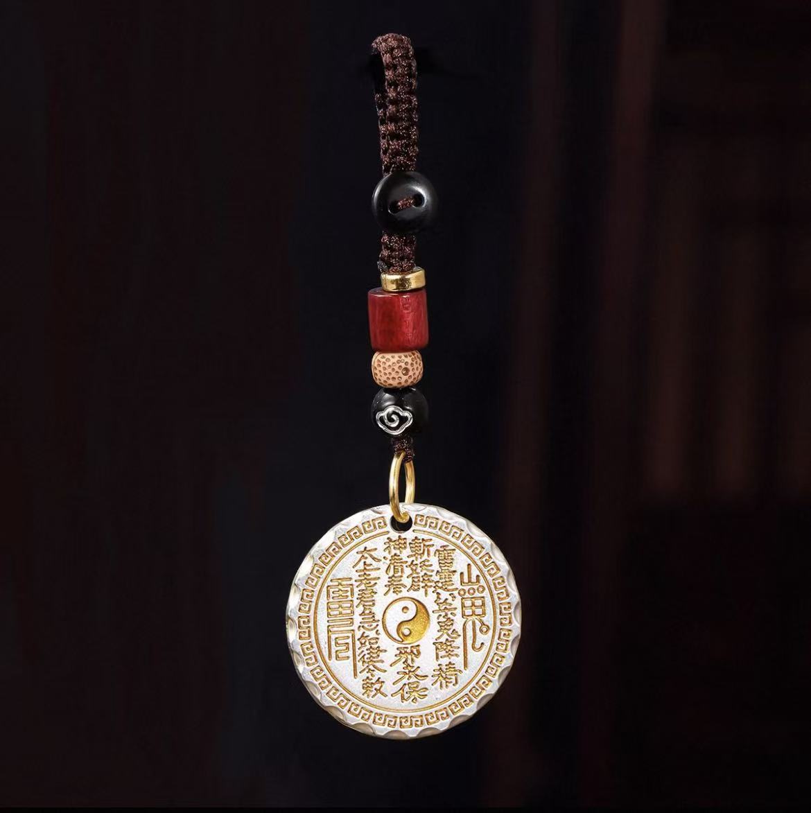 Shan Gui Money Amulet - Bagua Protection Pendant